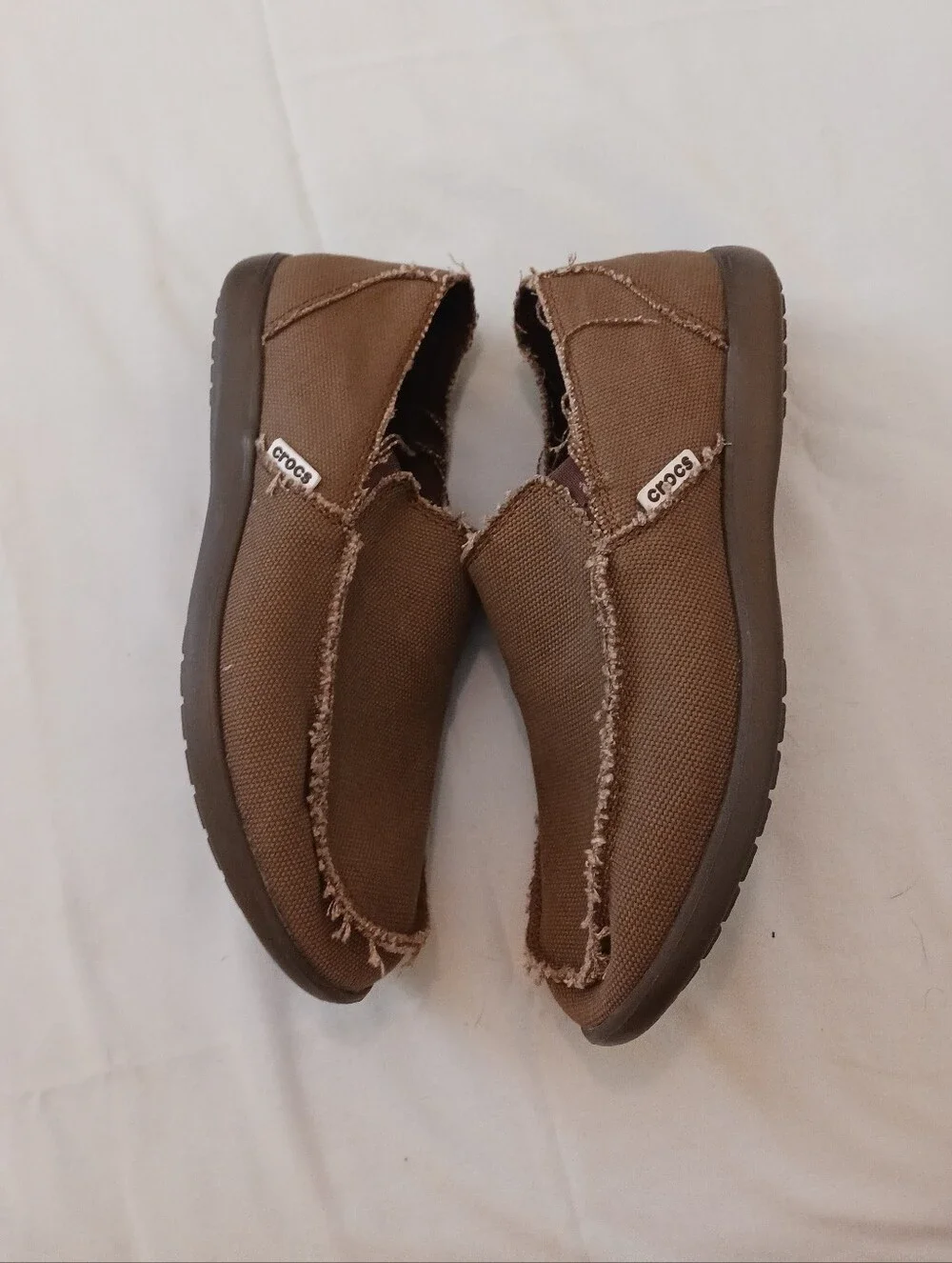 CROCS Santa Cruz Like New Deck Shoes